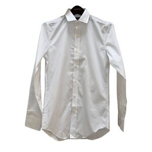 J.Crew Performance Slim Button-Down Shirt – White – NWT –XS *small imperfection*